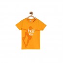 Miniklub Knit T-Shirt - Orange, 4-5yr